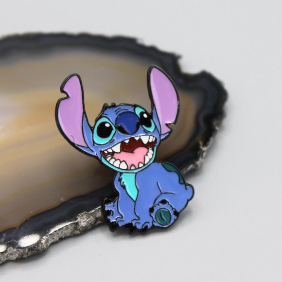 Jewelry - Lilo & Stitch alien blue koala pin brooch